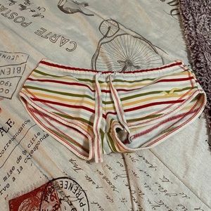 Striped Hollister Short Shorts
